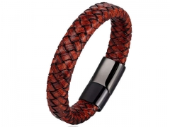 HY Wholesale Leather Bracelets Jewelry Popular Leather Bracelets-HY0133B120