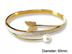 HY Wholesale Bangle Stainless Steel 316L Jewelry Bangle-HY0131B121