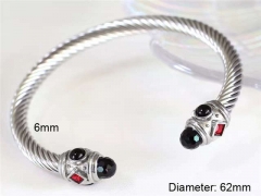 HY Wholesale Bangle Stainless Steel 316L Jewelry Bangle-HY0128B107