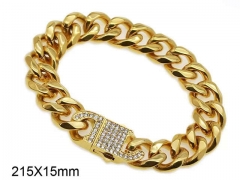 HY Wholesale Bracelets Jewelry 316L Stainless Steel Jewelry Bracelets-HY0121B028