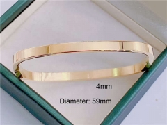 HY Wholesale Bangle Stainless Steel 316L Jewelry Bangle-HY0122B437