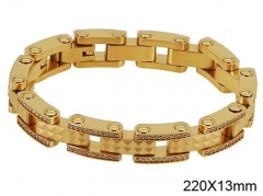 HY Wholesale Bracelets Jewelry 316L Stainless Steel Jewelry Bracelets-HY0121B022