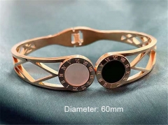 HY Wholesale Bangle Stainless Steel 316L Jewelry Bangle-HY0131B159