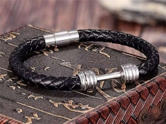 HY Wholesale Leather Bracelets Jewelry Popular Leather Bracelets-HY0120B095