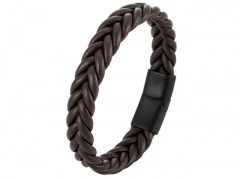 HY Wholesale Leather Bracelets Jewelry Popular Leather Bracelets-HY0120B261