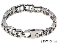 HY Wholesale Bracelets Jewelry 316L Stainless Steel Jewelry Bracelets-HY0121B029