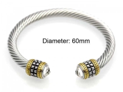 HY Wholesale Bangle Stainless Steel 316L Jewelry Bangle-HY0041B120