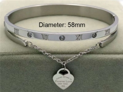 HY Wholesale Bangle Stainless Steel 316L Jewelry Bangle-HY0041B308