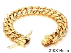 HY Wholesale Bracelets Jewelry 316L Stainless Steel Jewelry Bracelets-HY0121B011