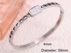 HY Wholesale Bangle Stainless Steel 316L Jewelry Bangle-HY0122B195