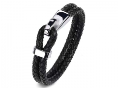 HY Wholesale Leather Bracelets Jewelry Popular Leather Bracelets-HY0134B670