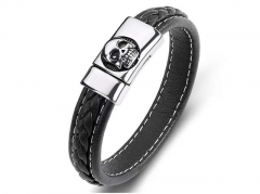 HY Wholesale Leather Bracelets Jewelry Popular Leather Bracelets-HY0134B564