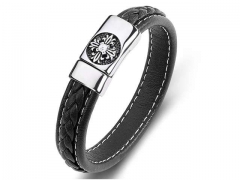 HY Wholesale Leather Bracelets Jewelry Popular Leather Bracelets-HY0134B798