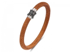 HY Wholesale Leather Bracelets Jewelry Popular Leather Bracelets-HY0134B1111