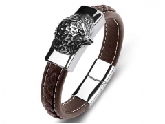 HY Wholesale Leather Bracelets Jewelry Popular Leather Bracelets-HY0134B1022