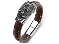 HY Wholesale Leather Bracelets Jewelry Popular Leather Bracelets-HY0134B830