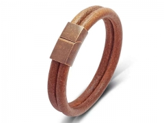 HY Wholesale Leather Bracelets Jewelry Popular Leather Bracelets-HY0134B1110