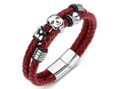 HY Wholesale Leather Bracelets Jewelry Popular Leather Bracelets-HY0134B667