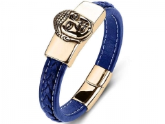 HY Wholesale Leather Bracelets Jewelry Popular Leather Bracelets-HY0134B270