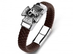 HY Wholesale Leather Bracelets Jewelry Popular Leather Bracelets-HY0134B1033