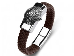 HY Wholesale Leather Bracelets Jewelry Popular Leather Bracelets-HY0134B1025