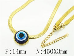 HY Wholesale Necklaces Stainless Steel 316L Jewelry Necklaces-HY34N0036KLE