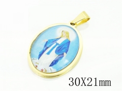 HY Wholesale Pendant 316L Stainless Steel Jewelry Pendant-HY12P1507KE