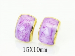 HY Wholesale Earrings 316L Stainless Steel Earrings-HY32E0228HHW