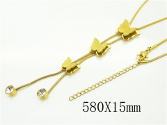 HY Wholesale Necklaces Stainless Steel 316L Jewelry Necklaces-HY34N0060ML