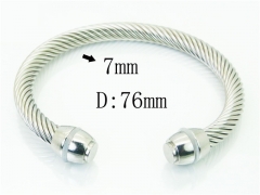 HY Wholesale Bangles Stainless Steel 316L Fashion Bangle-HY38B0821HLX