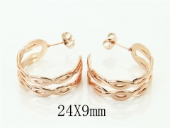 HY Wholesale Earrings 316L Stainless Steel Earrings-HY70E1061LC