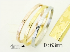 HY Wholesale Bangles Stainless Steel 316L Fashion Bangle-HY42B0228HOQ