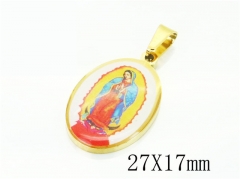 HY Wholesale Pendant 316L Stainless Steel Jewelry Pendant-HY12P1510JLA