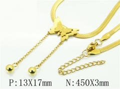 HY Wholesale Necklaces Stainless Steel 316L Jewelry Necklaces-HY34N0017LLZ