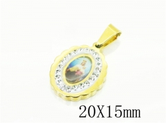 HY Wholesale Pendant 316L Stainless Steel Jewelry Pendant-HY12P1489JLT