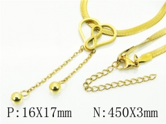 HY Wholesale Necklaces Stainless Steel 316L Jewelry Necklaces-HY34N0025LLT