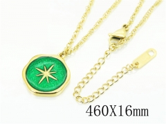 HY Wholesale Necklaces Stainless Steel 316L Jewelry Necklaces-HY32N0678PW