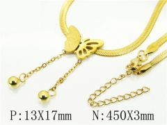 HY Wholesale Necklaces Stainless Steel 316L Jewelry Necklaces-HY34N0029LLF