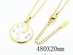 HY Wholesale Necklaces Stainless Steel 316L Jewelry Necklaces-HY32N0674PL