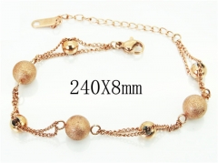 HY Wholesale Bracelets 316L Stainless Steel Jewelry Bracelets-HY19B0992HIB