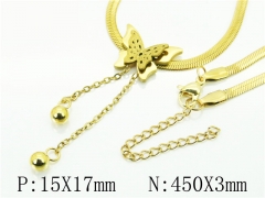 HY Wholesale Necklaces Stainless Steel 316L Jewelry Necklaces-HY34N0016LLA