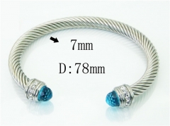 HY Wholesale Bangles Stainless Steel 316L Fashion Bangle-HY38B0802IIQ