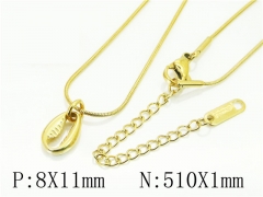 HY Wholesale Necklaces Stainless Steel 316L Jewelry Necklaces-HY59N0178MLS