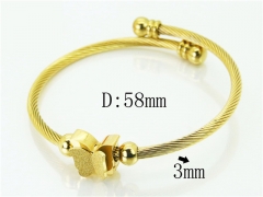 HY Wholesale Bangles Stainless Steel 316L Fashion Bangle-HY38B0755HLA