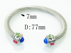 HY Wholesale Bangles Stainless Steel 316L Fashion Bangle-HY38B0792IHA