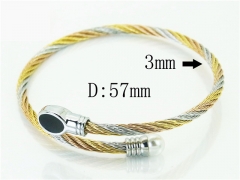 HY Wholesale Bangles Stainless Steel 316L Fashion Bangle-HY38B0761HJA