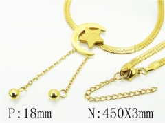 HY Wholesale Necklaces Stainless Steel 316L Jewelry Necklaces-HY34N0027LLR