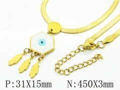 HY Wholesale Necklaces Stainless Steel 316L Jewelry Necklaces-HY34N0050LLQ