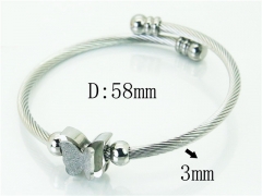 HY Wholesale Bangles Stainless Steel 316L Fashion Bangle-HY38B0754HIQ