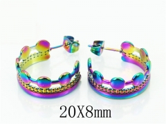 HY Wholesale Earrings 316L Stainless Steel Earrings-HY70E1054LD